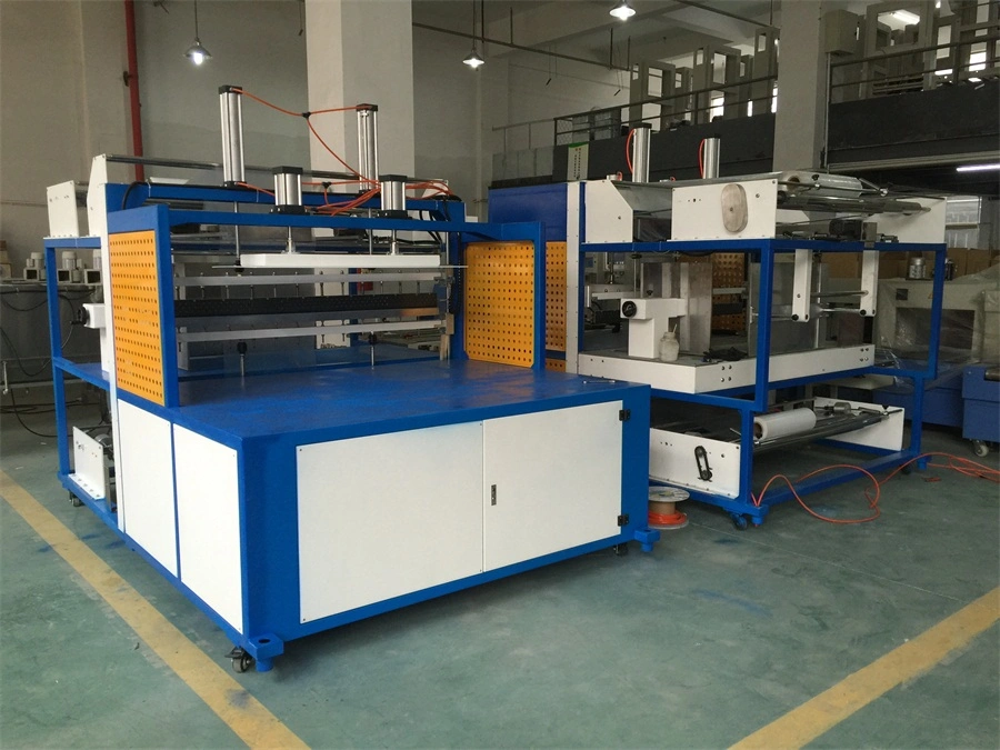 Automatic Sleeve Seal and Shrinking Packing Machine for mattress Big Carton Board