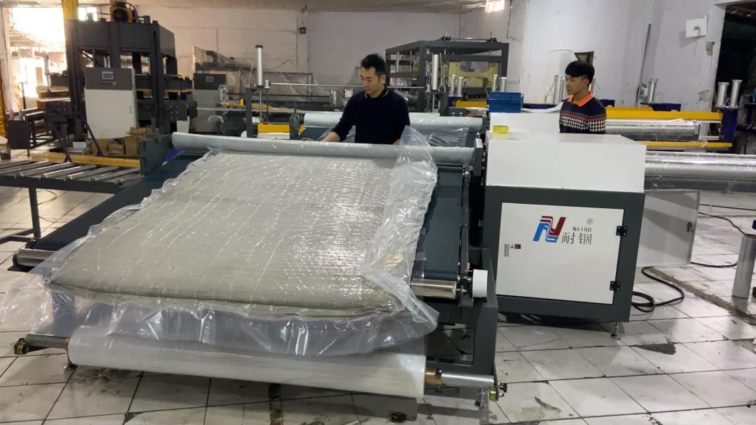 Ng-06r Semi Automatic Roll Packing Latex Mattress and Spring&Foam Mattress Machine