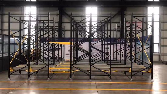 Jise Auto Intelligent Storage Equipment Radio Shuttle Racking.