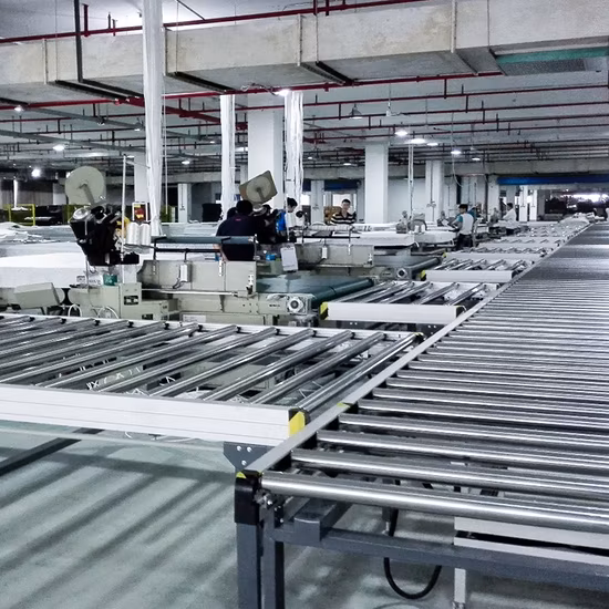 Automatische Federproduktionslinie/Kompressions- und Rollverpackungsmatratzenmaschine