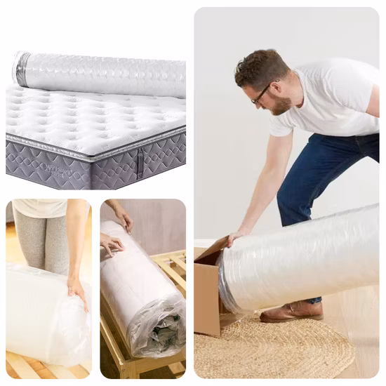 Automatische Matratzenrollenverpackungsmaschine