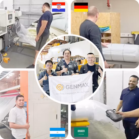 Verpackungsmaschine für Matratzenrollen